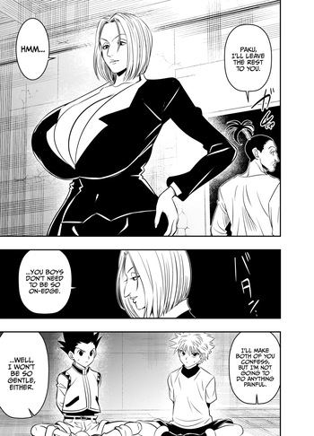 [osuwaani] HUNTER×HUNTER Pakunoda × Gon & Killua (Hunter x Hunter) [English] [digital] cover