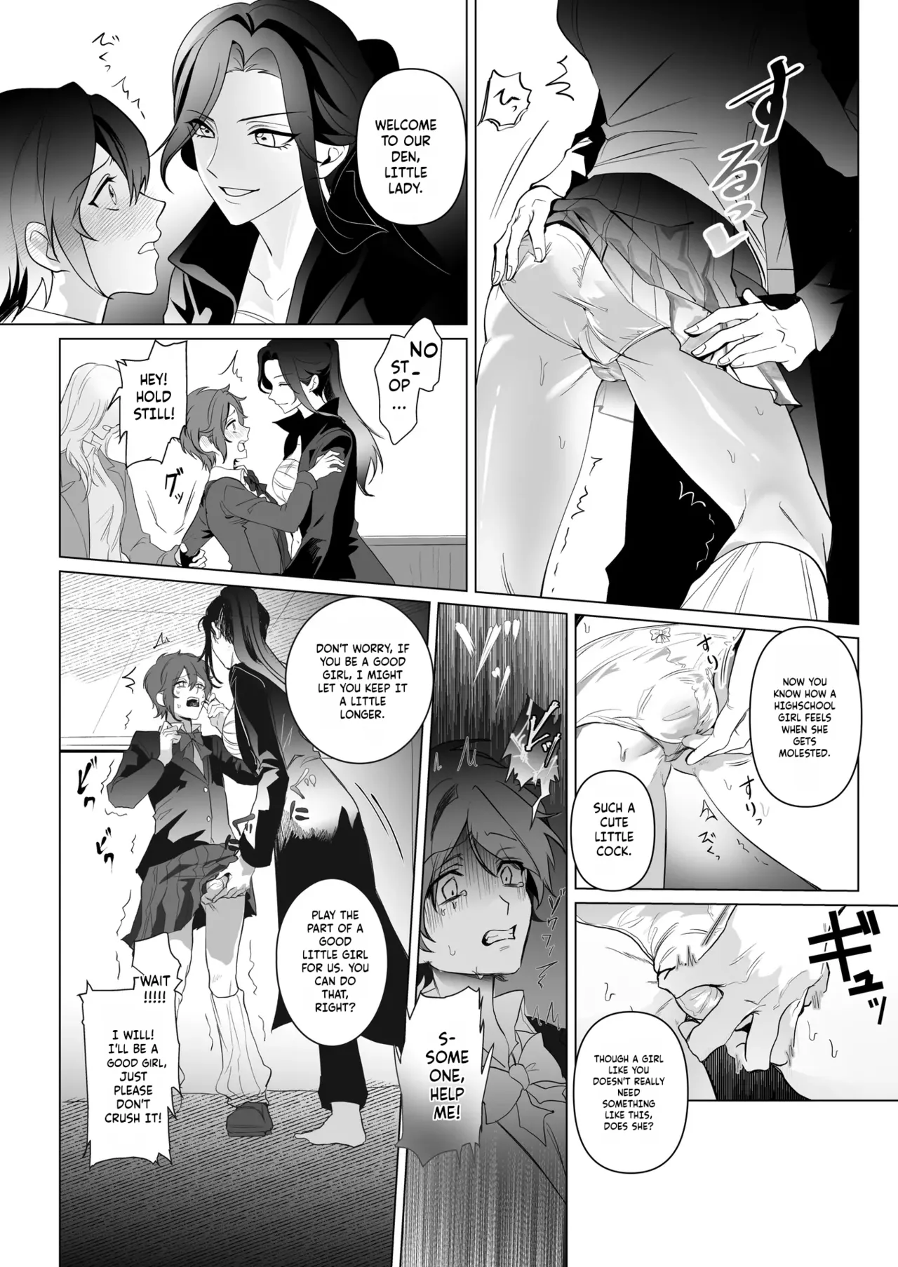 Sacrifice to the Lioness — The Former Head Who Became Prey to the Futanari Ladies page 10 full
