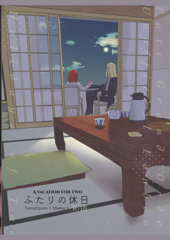 (Koi suru Kappatsu Bishoujo-chan JB2023) [livas (Noah)] Futari no Kyuujitsu | A Holiday For Two (Fate Grand Order)[Prism Translates] cover