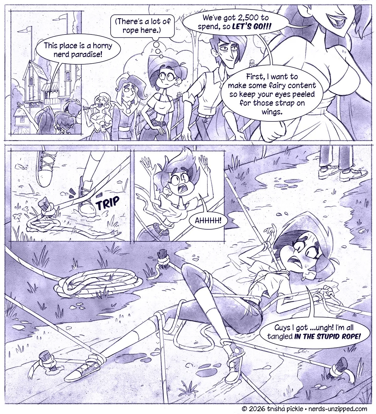 Nerds Unzipped vol. 2: The Renaissance Faire! page 6 full