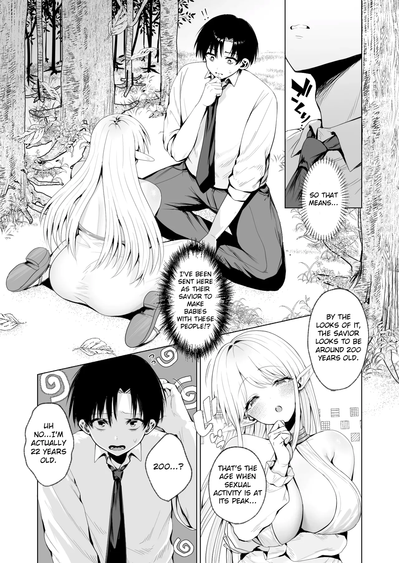 Summoned to Another World as a Breeder , I Get Spoiled and Have Non-Stop Sex with my Elf Mommy page 11 full