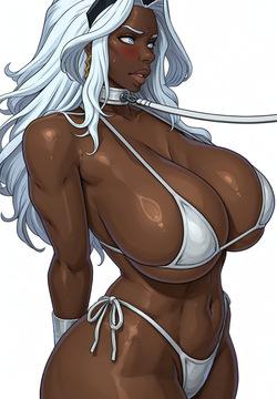 Storm, the best tits in Marvel Comics .