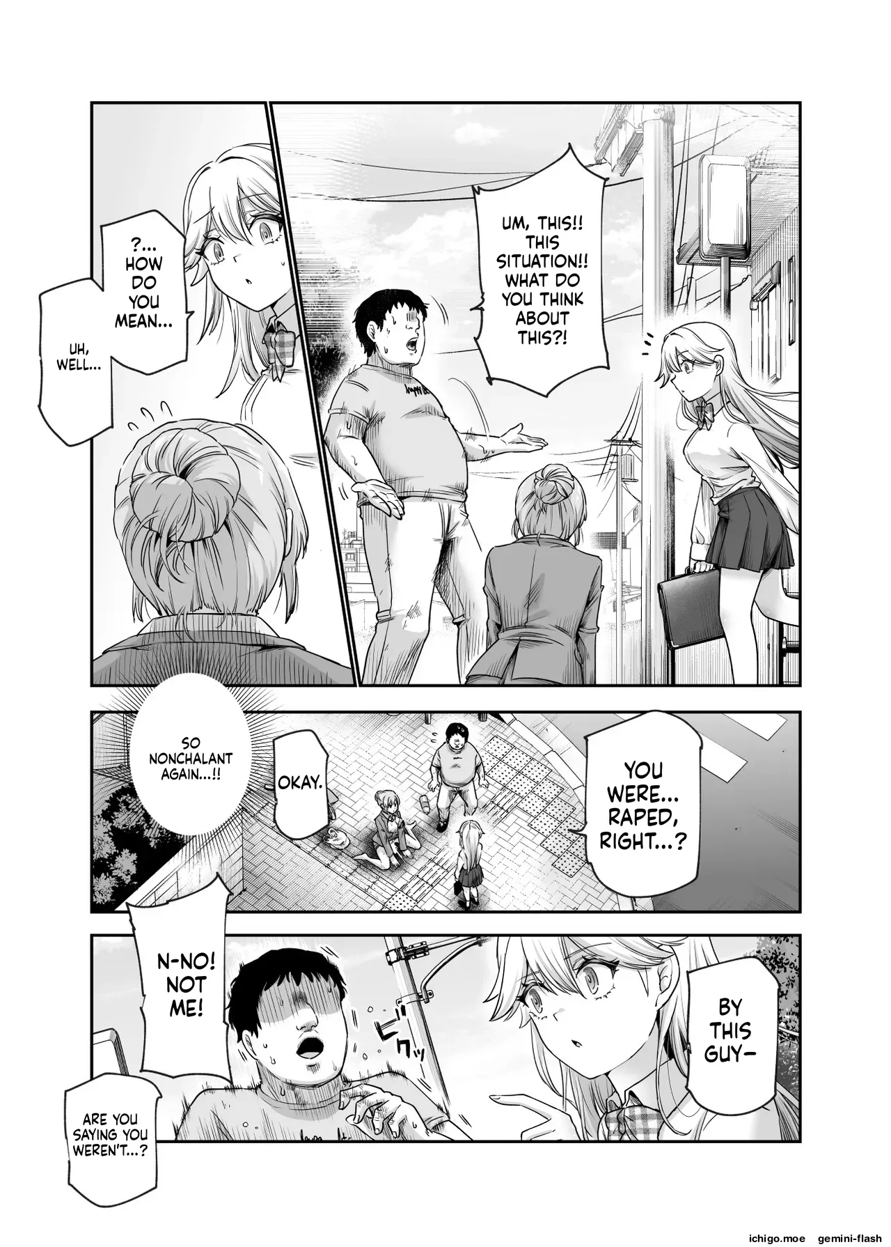 EX: A town where non-consensual sex is recognized as a man's right. In all cases, the man's sexual desires will take precedence. page 11 full
