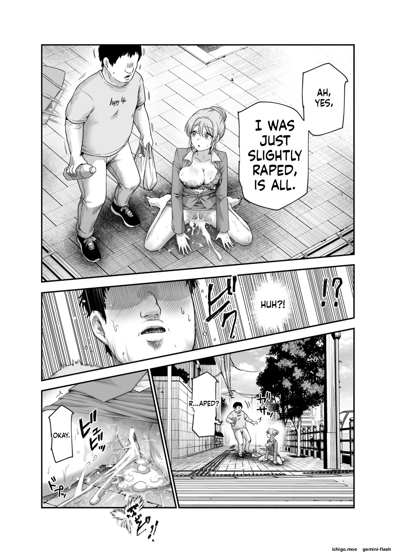 EX: A town where non-consensual sex is recognized as a man's right. In all cases, the man's sexual desires will take precedence. page 8 full