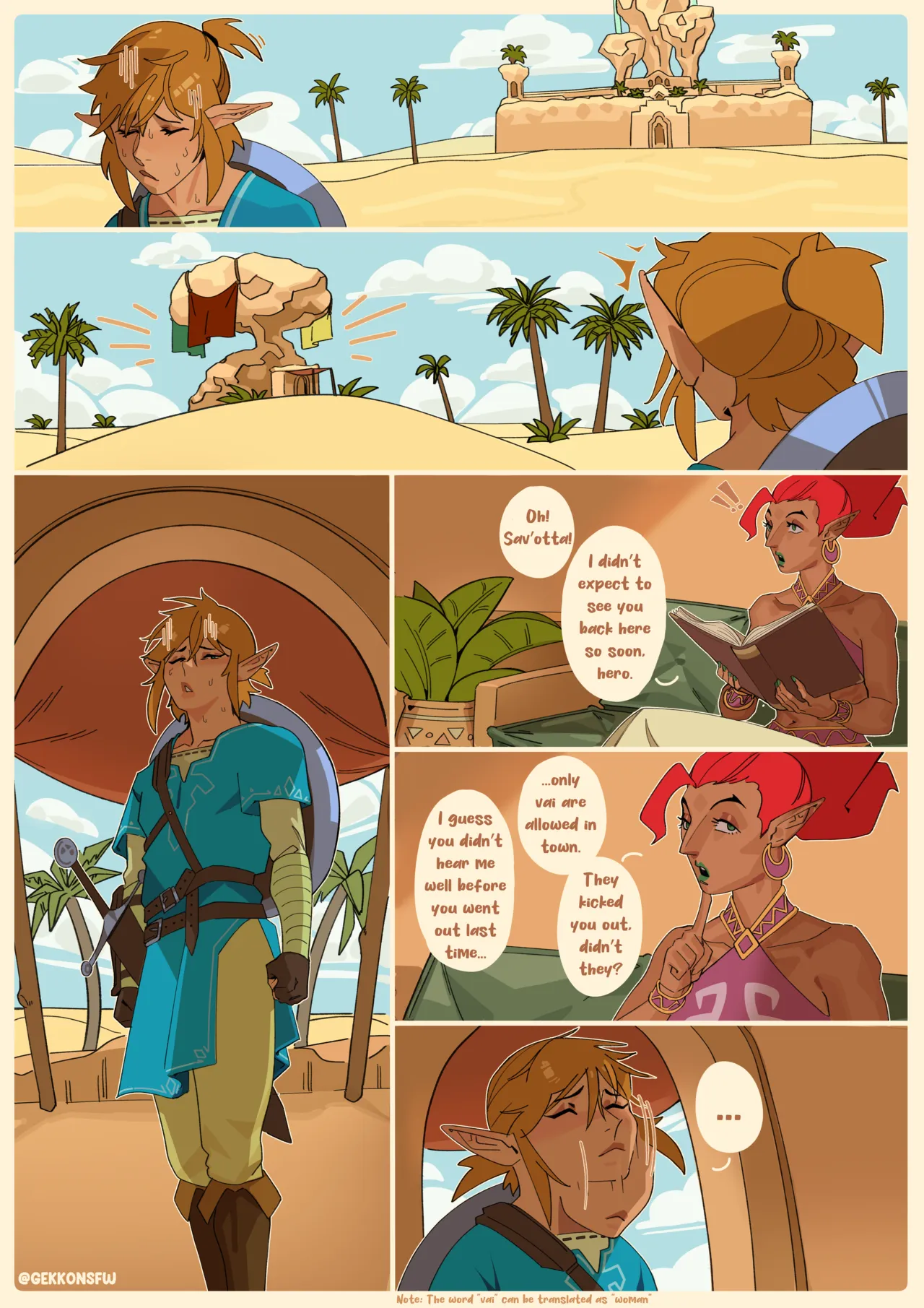 Sneaking into the Forbidden Town ch.1 page 3 full