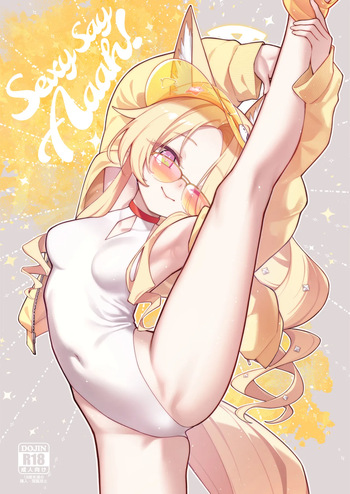 [Tamarun] Sexy Say Aaah! (Blue Archive) [English] [Team Rabu2] [Digital] cover