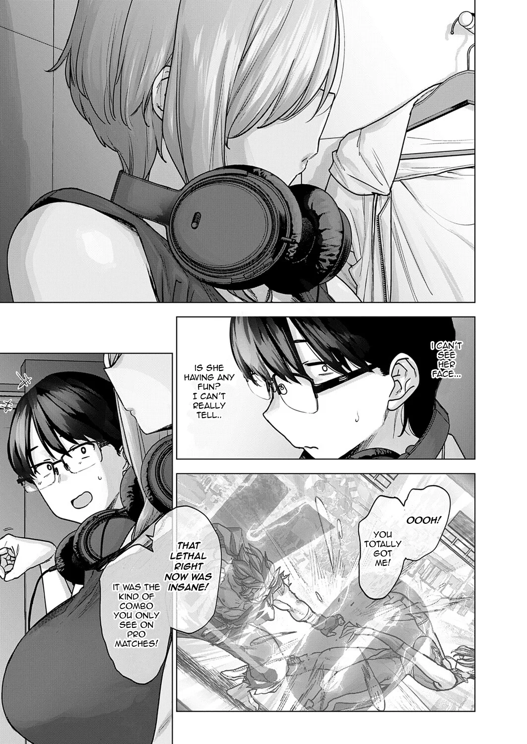 My Huge Senpai at Work is Scary and Cute page 7 full