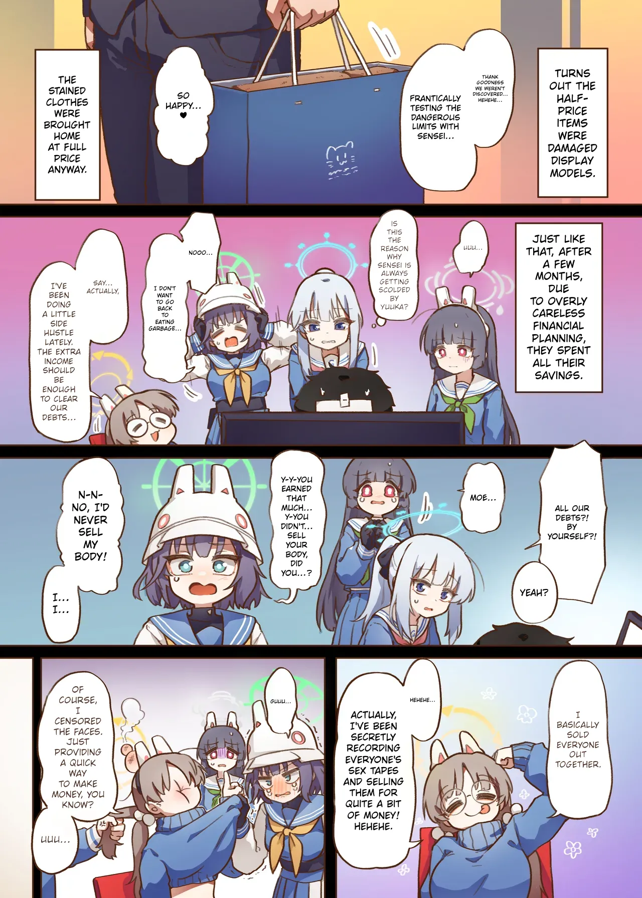 Tù bǎobǎo gōngyuán jīngyíng shǒuzhá + omake | RABBIT Squad Park Management Notes + Omake page 11 full