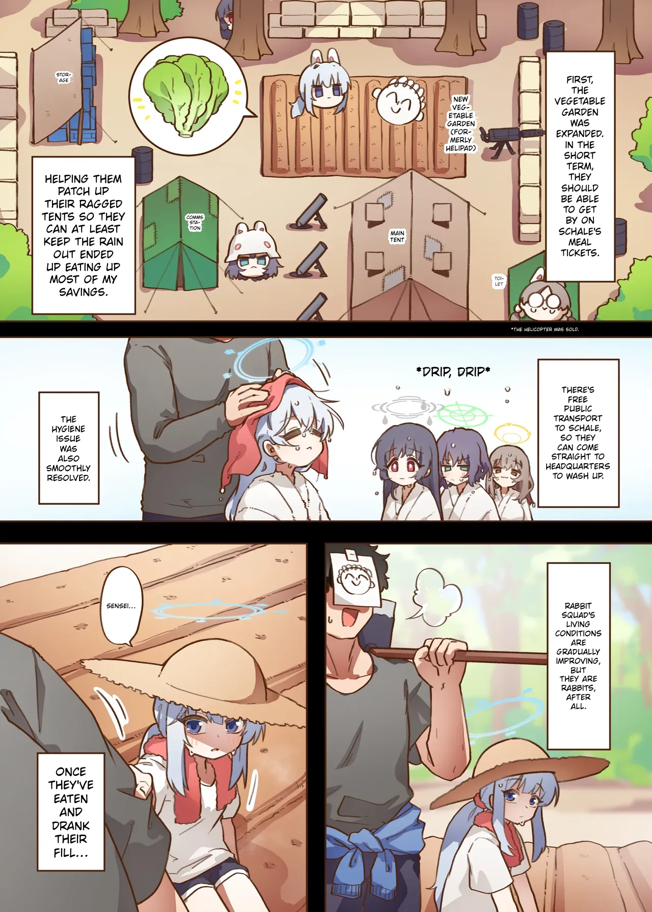 Tù bǎobǎo gōngyuán jīngyíng shǒuzhá + omake | RABBIT Squad Park Management Notes + Omake page 5 full