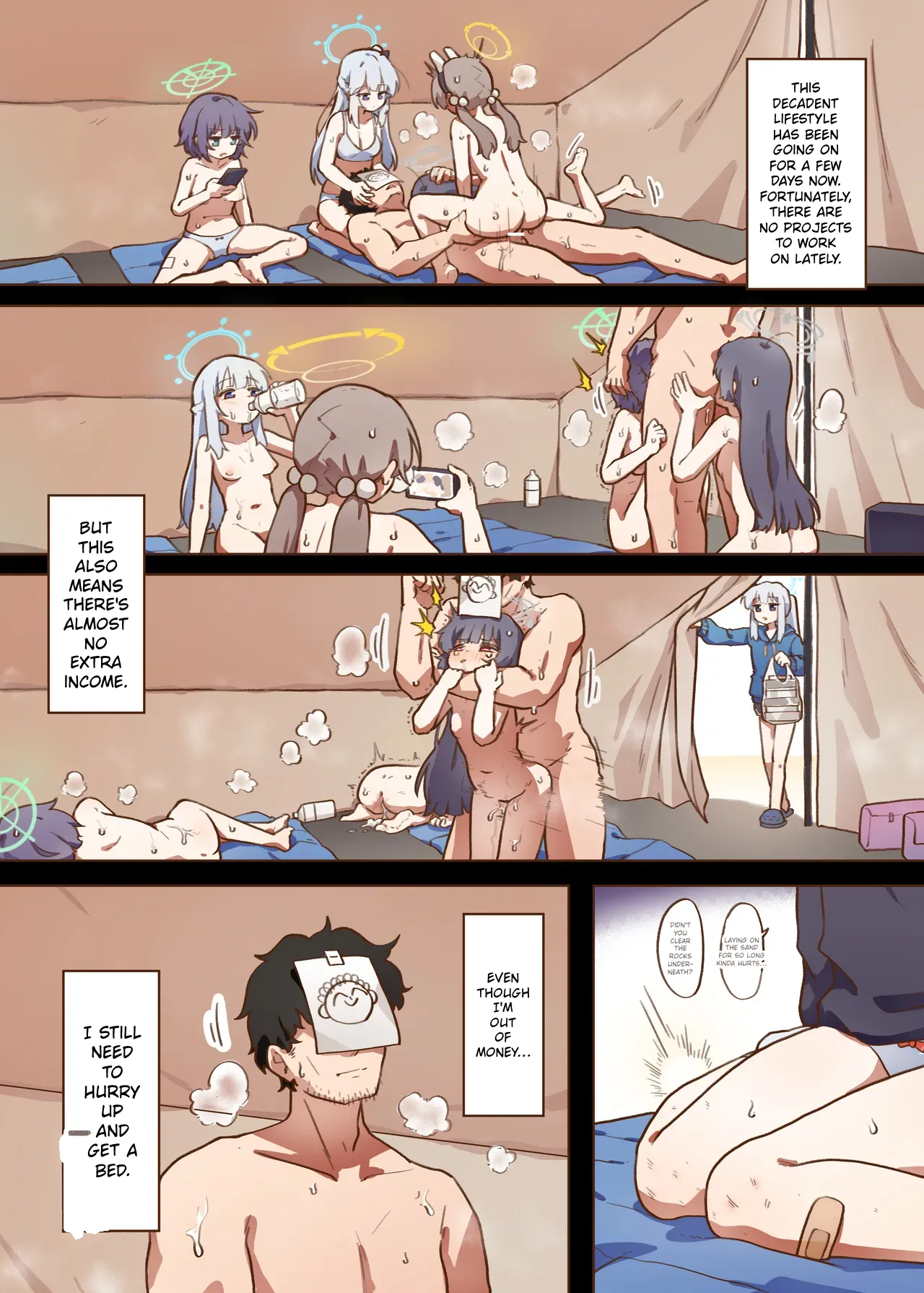 Tù bǎobǎo gōngyuán jīngyíng shǒuzhá + omake | RABBIT Squad Park Management Notes + Omake page 7 full