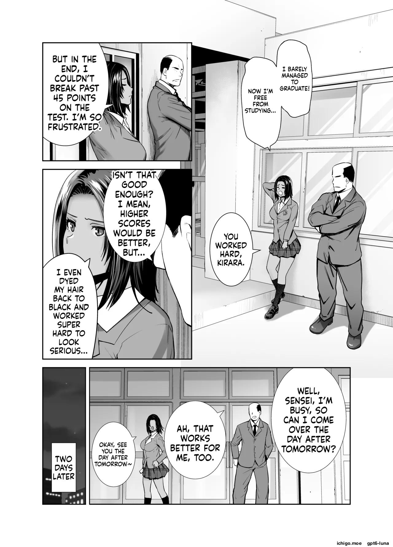 Tannin no Meido ni Nacchatta KURO GAL 4  MTL page 10 full