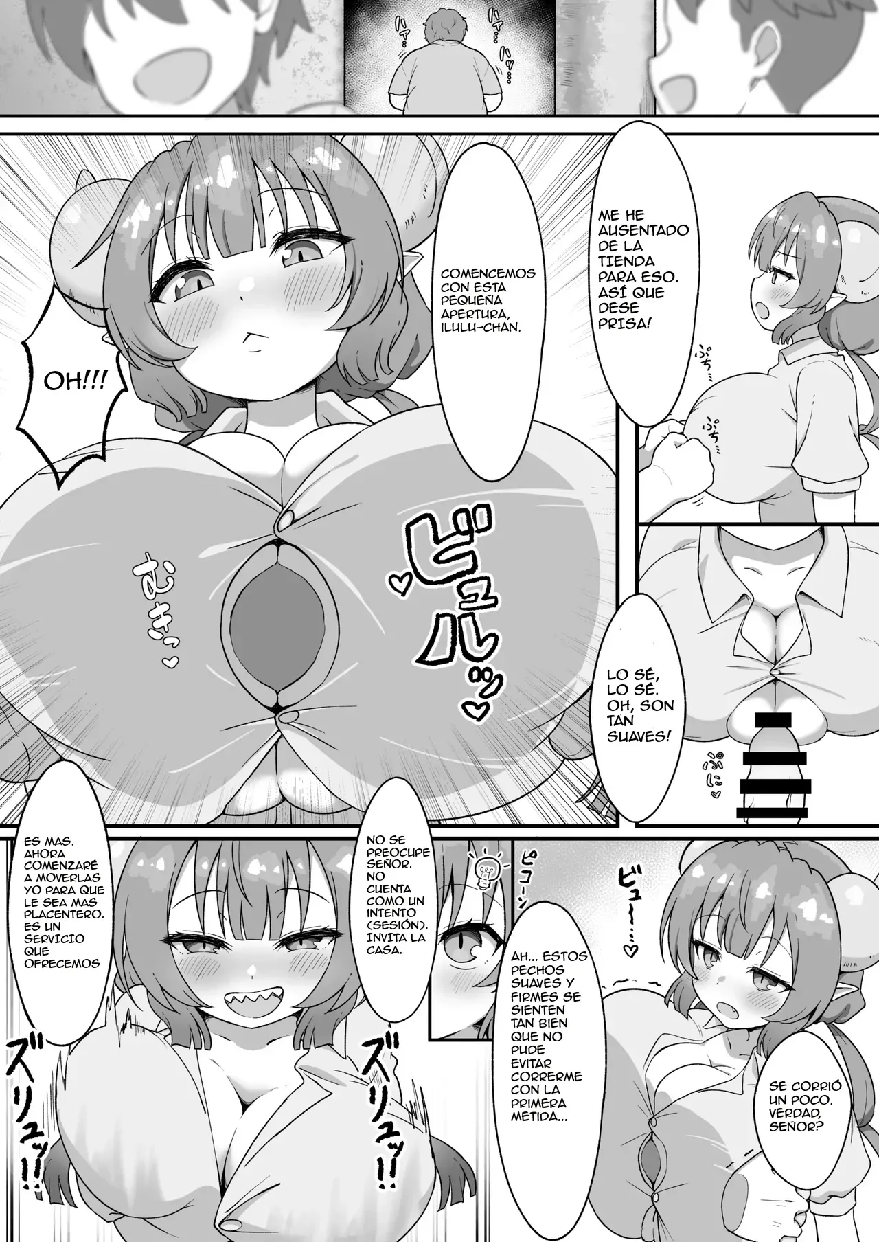Oji-san to Koubi Shimakuttara Ilulu ga Hatsujouki ni Nacchatta Hanashi｜La Historia de cómo Ilulu Entró en Celo tras Aparearse con un Oji-san page 5 full