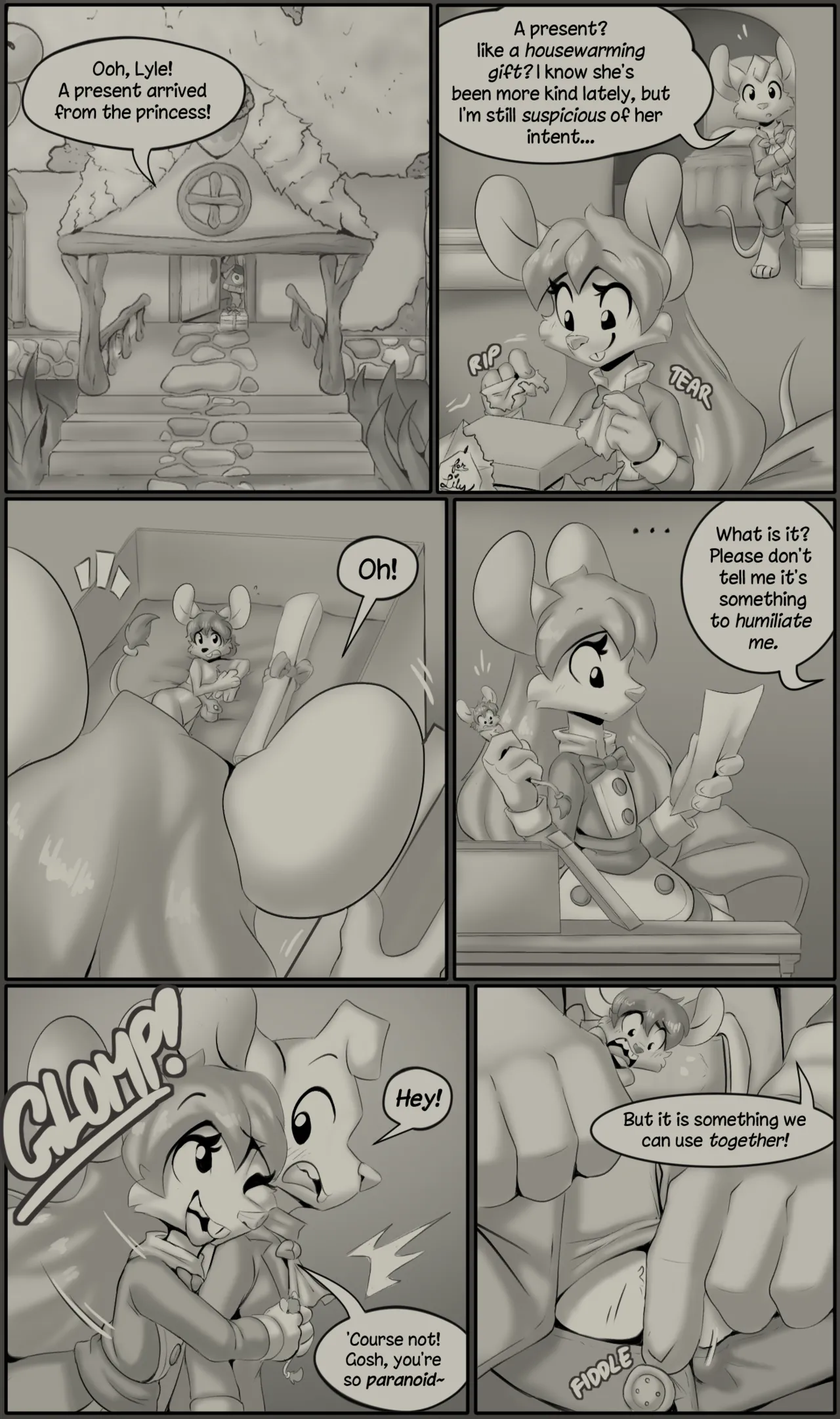 Princess Nino: Bonus Comic 2 - Learning Your Place page 2 full