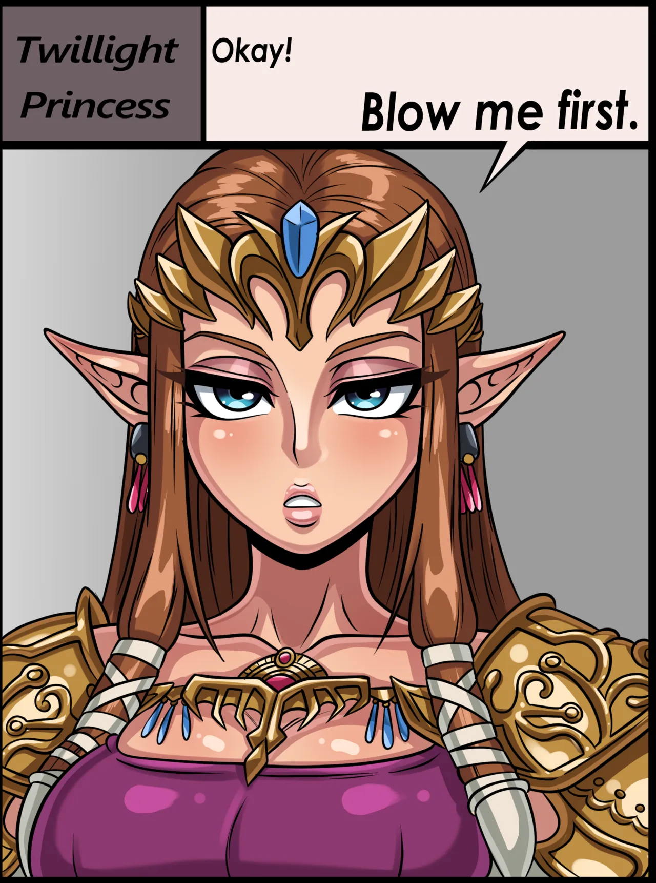 Zelda's fluctuating levels of desires👑 page 6 full