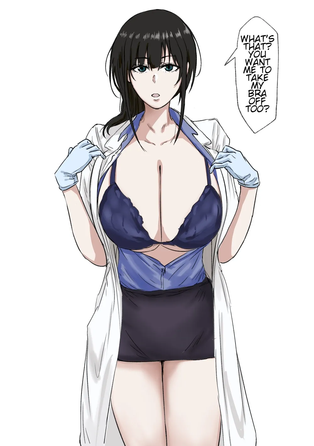 The School Nurse —Summer Break Edition— Introduction + Ms. Sakakibara in Winter + Ms. Sakakibara Does Whatever You Want + A Summer Reward page 11 full
