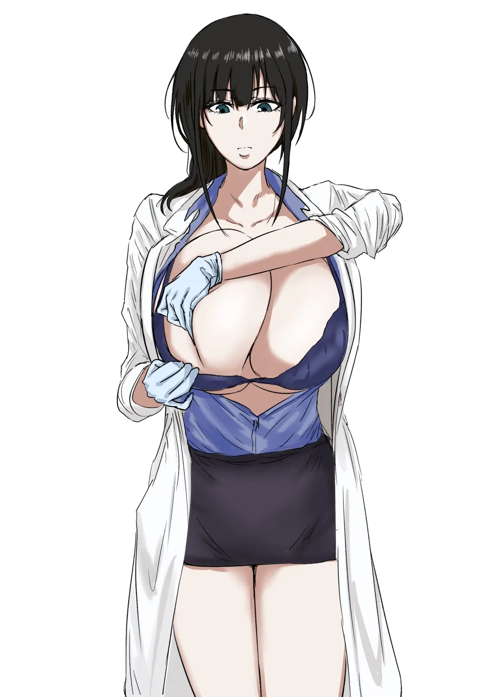 The School Nurse —Summer Break Edition— Introduction + Ms. Sakakibara in Winter + Ms. Sakakibara Does Whatever You Want + A Summer Reward page 12 full