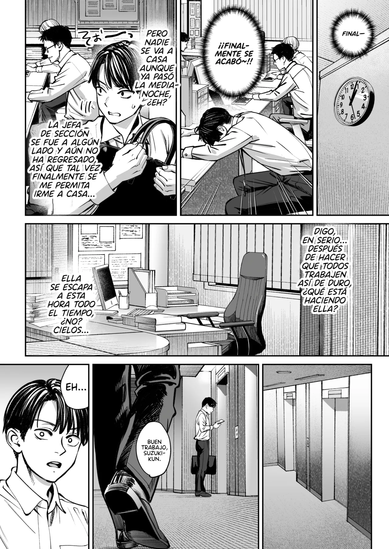 Black Kigyou no Kamin Shitsu ga Yari Beya ni Natteta Hanashi | La Historia de Como la Sala de Descanso de una Empresa Explotadora se Convirtió en una Habitación para Follar page 11 full