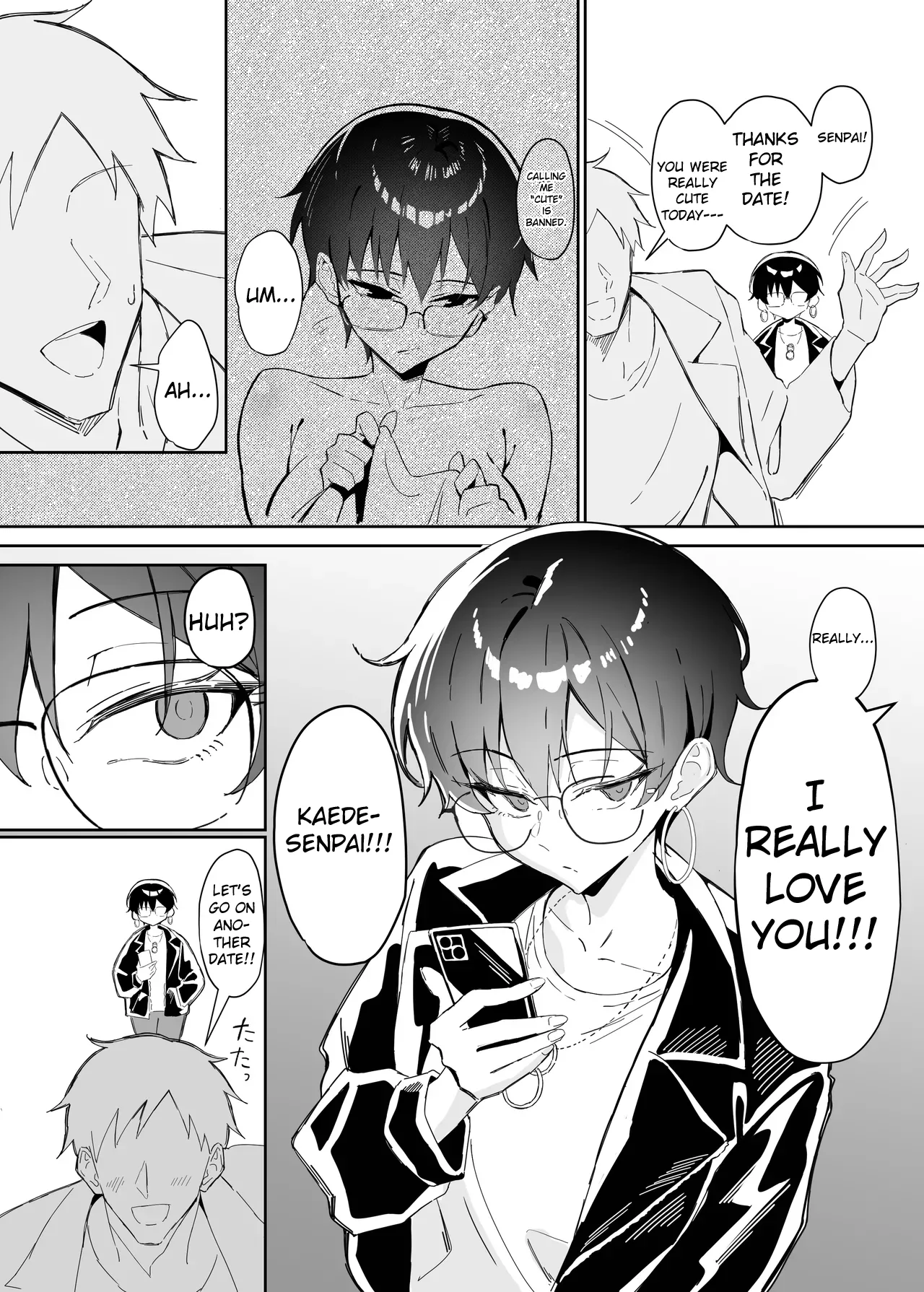 A Boring Date With My Blunt, Boyish Babe And Her Hidden Assets Part 2 page 7 full