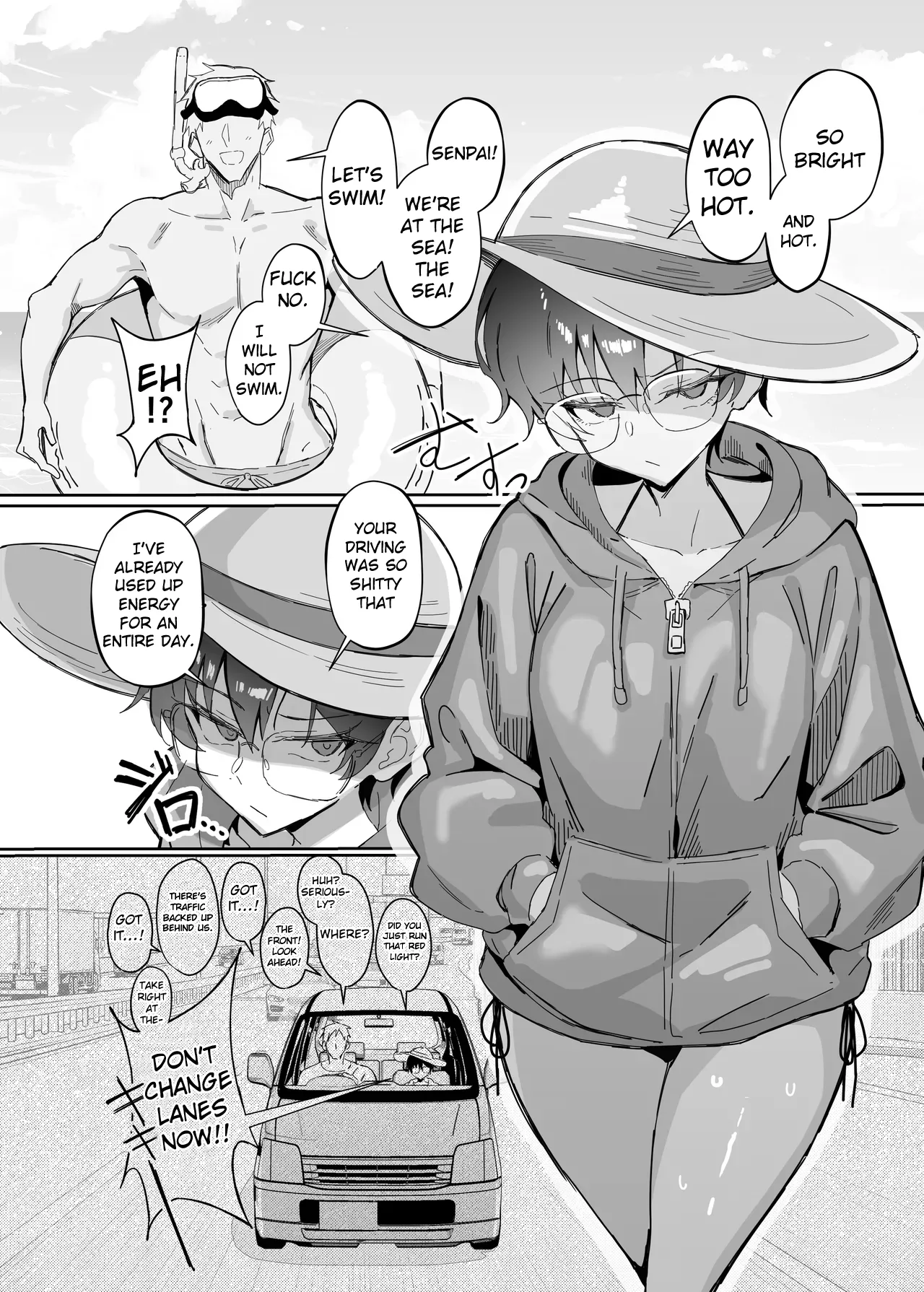 A Boring Date With My Blunt, Boyish Babe And Her Hidden Assets Part 2 page 9 full