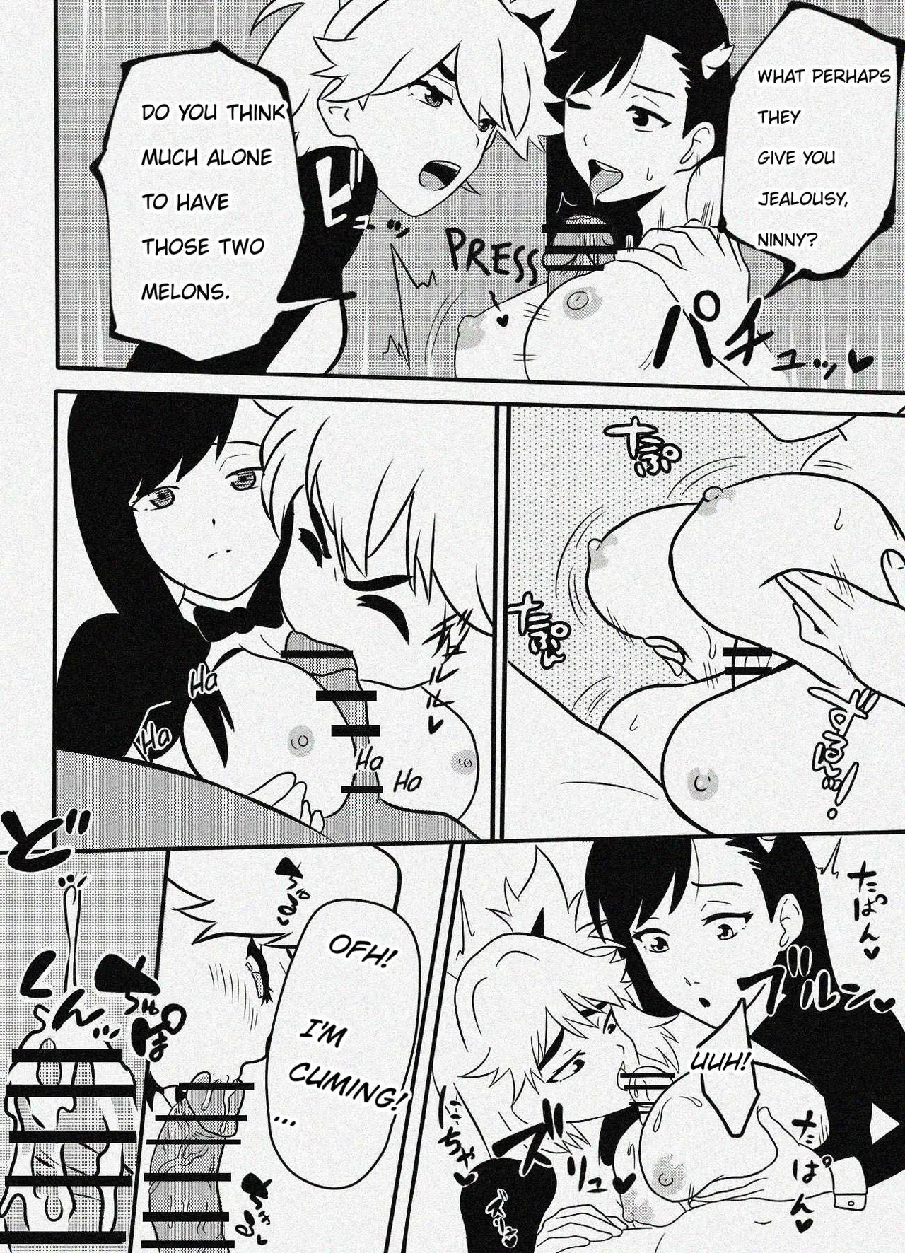 BURN THE WITCH XXX Parody 3: The Bunnies of Reverse London page 12 full
