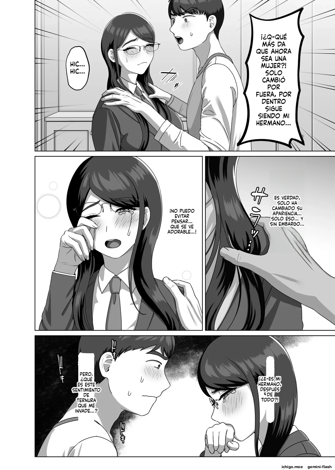 TS shita Ani ni Horete shimatta node Haramasete Kanzen ni Onna ni suru  MTL page 8 full