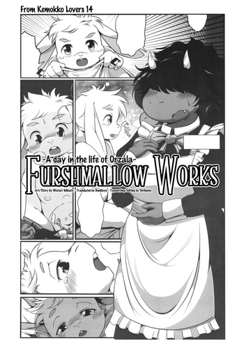(C107) [Mayoineko (Watari Minato)] FURSHMALLOW WORKS -A day in the life of Orzala- (Kemokko Lovers 14) [English] [Benjiboyo] cover