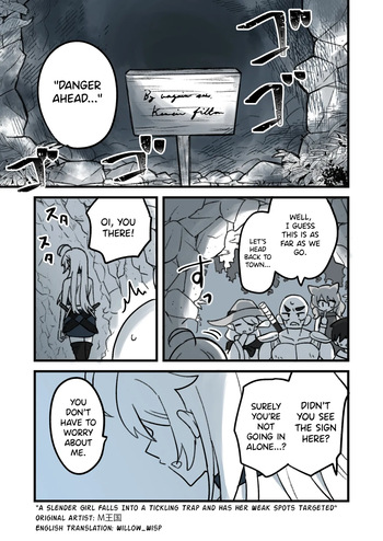 [M_O_kuku] A Slender Girl Falls Into a Tickling Trap and Has Her Weak Spots Targeted cover