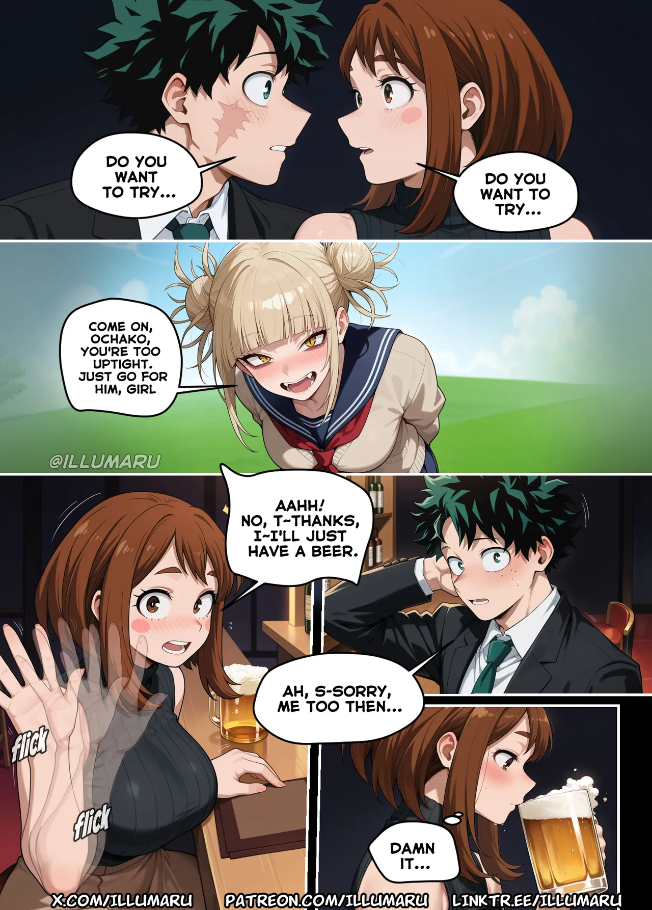 My hero night date page 6 full