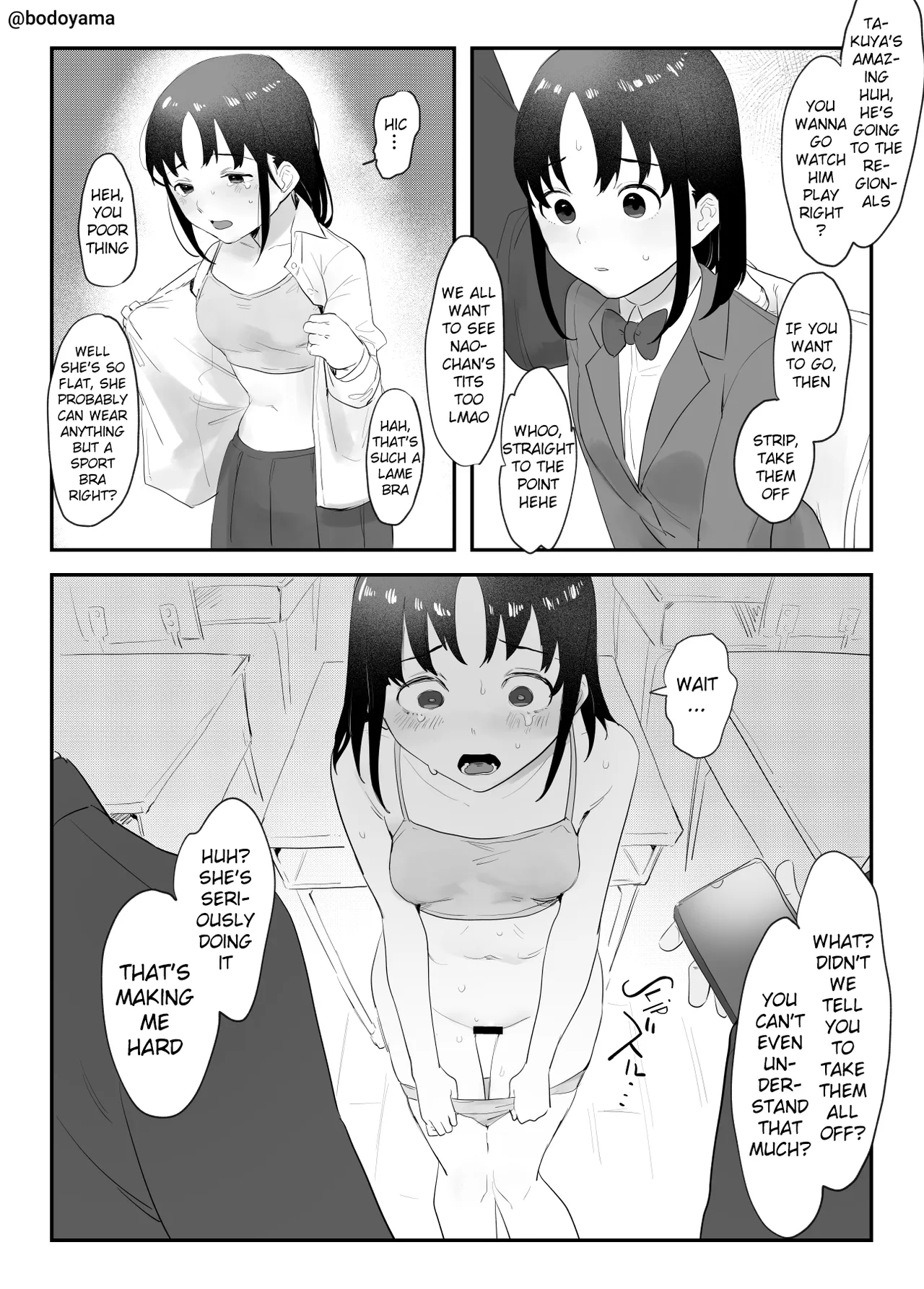 A story about a childhood friend who was bullied and had her virginity taken by a delinquent after being threatened page 2 full