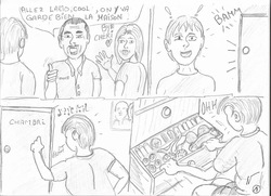 la metamorphose de lario ,dessins et dialogues by avedrac  crossdresser