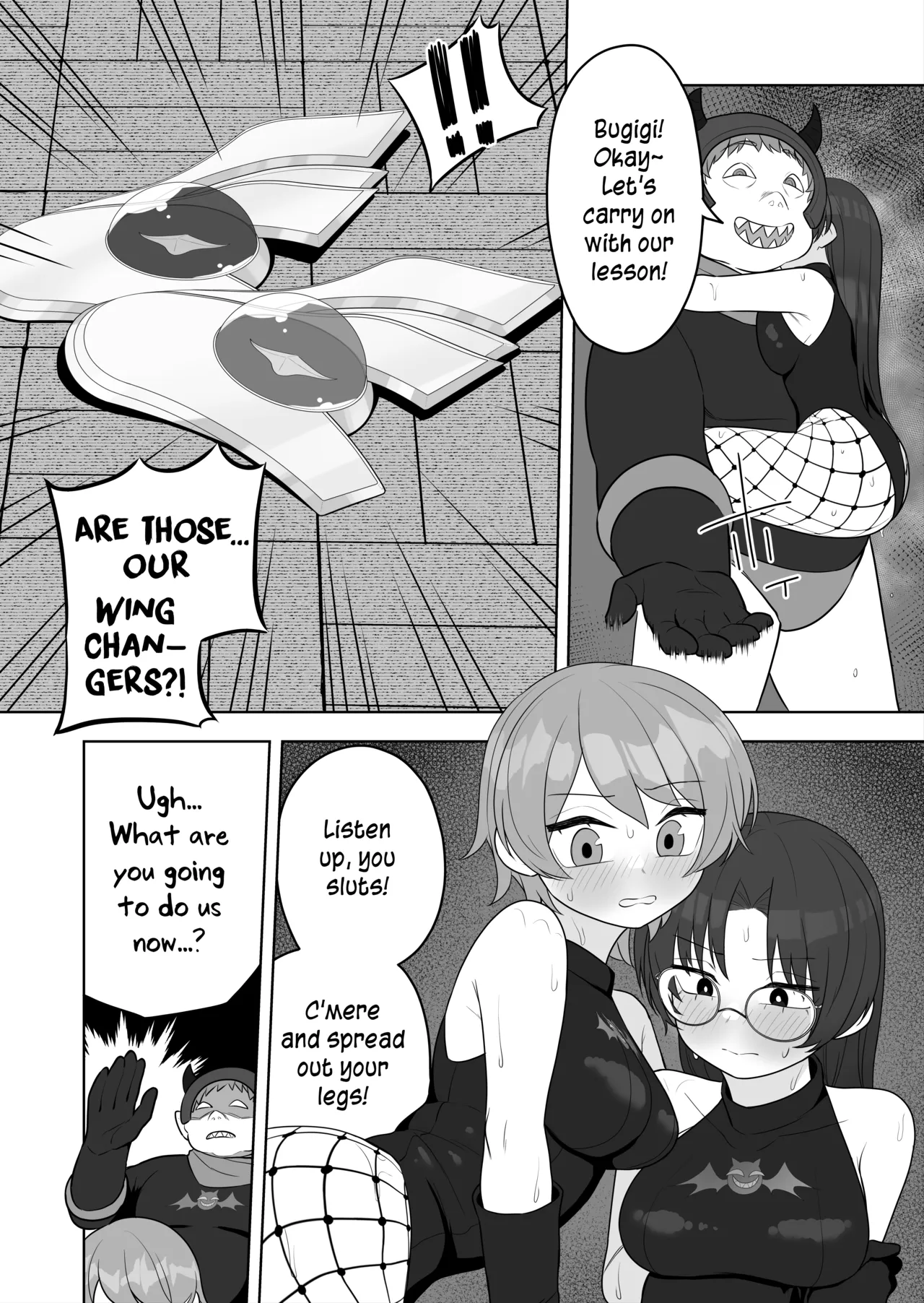 Bugi Bugi Zako Mesu Kyouiku ~Kasou Sekai de TS Sentouin-ka Choukyou~ page 12 full
