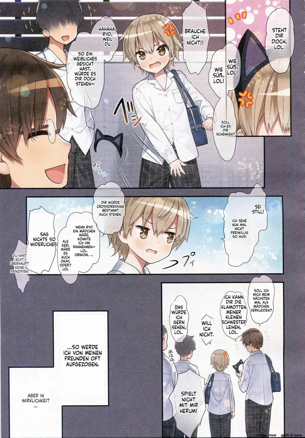 TS Shoujo Ryou-chan no Mesu Ochi TS Shoujo Ryou-chan no Mesu Ochi-DE page 4 full