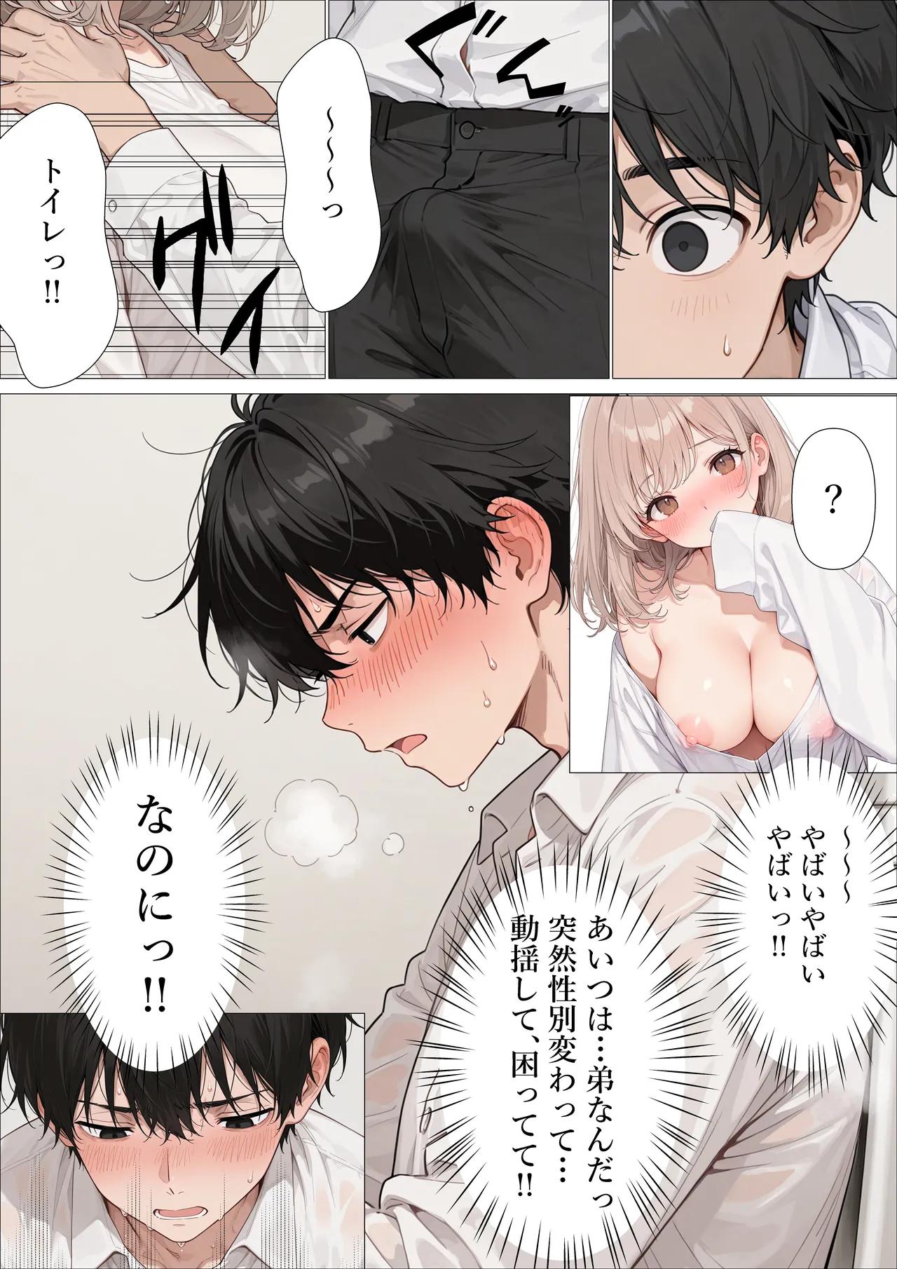 弟が突然妹になったので責任もって中出しセックスして嫁にします page 12 full