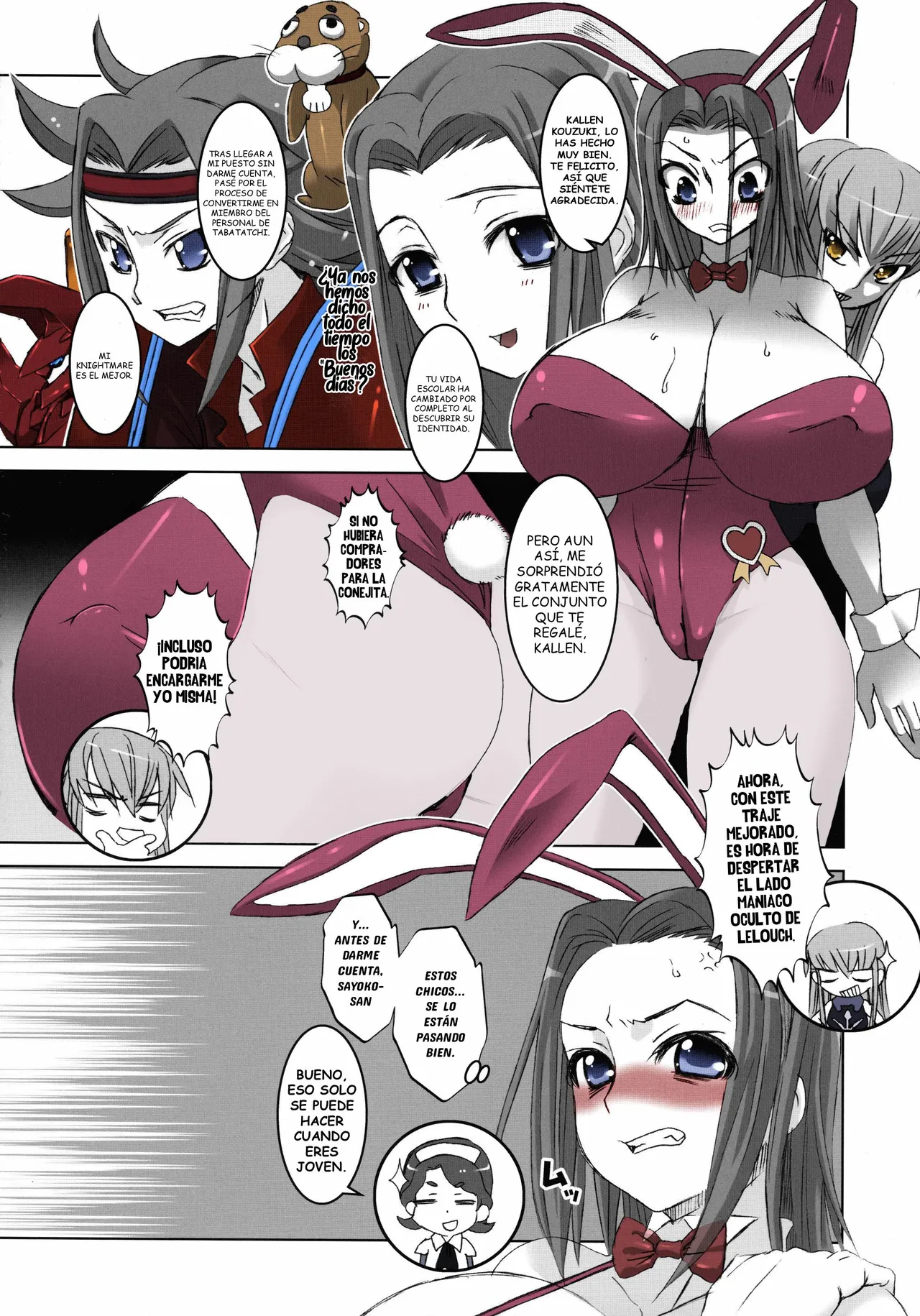 Code Geass Lelouch Of The Rebellion - USAMIMI GIRL page 6 full