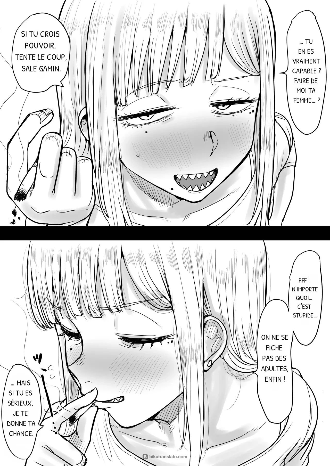 Gizaba de Kawaii Youko-san | Cute, Shark-toothed Yoko-san page 4 full