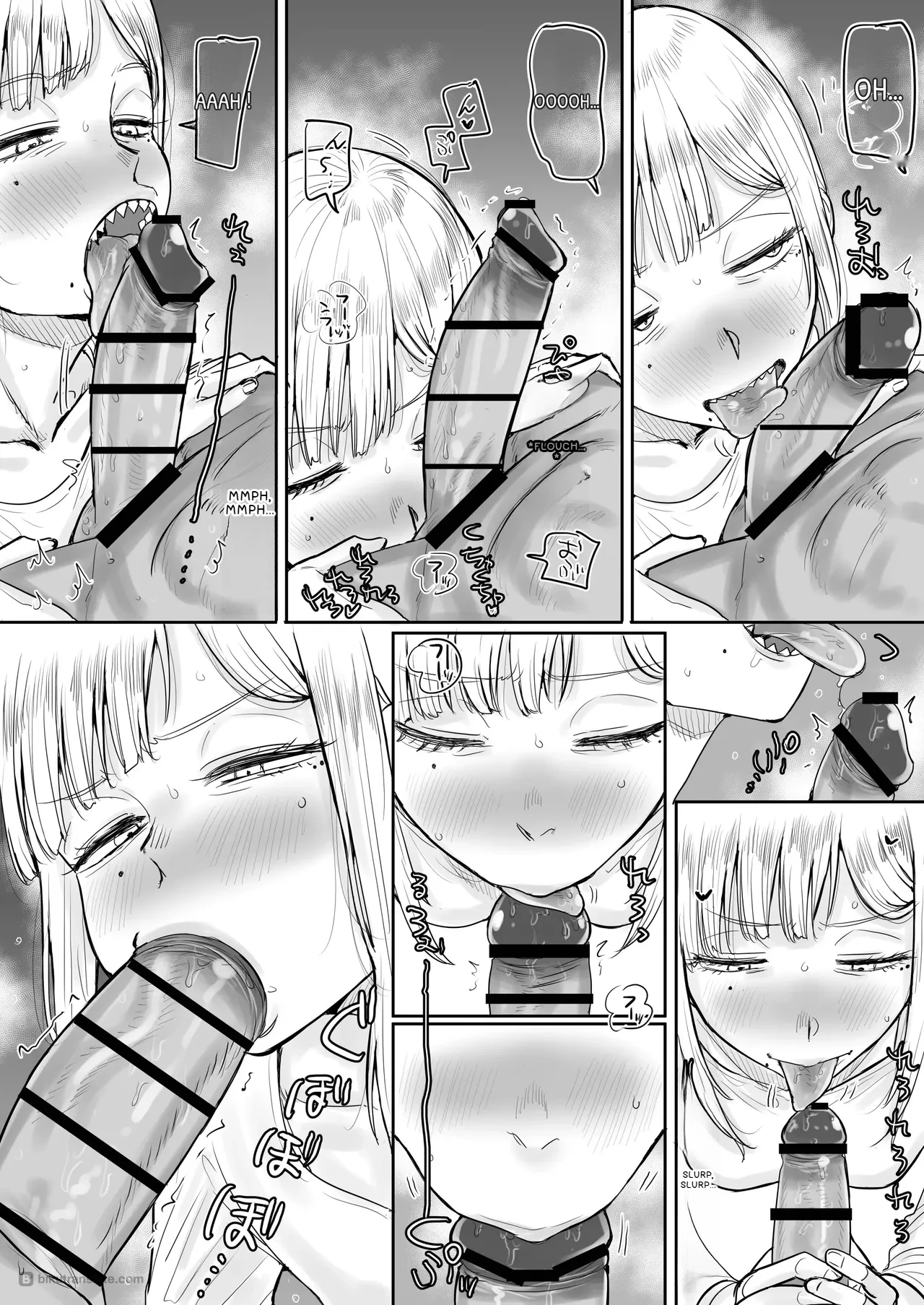 Gizaba de Kawaii Youko-san | Cute, Shark-toothed Yoko-san page 9 full