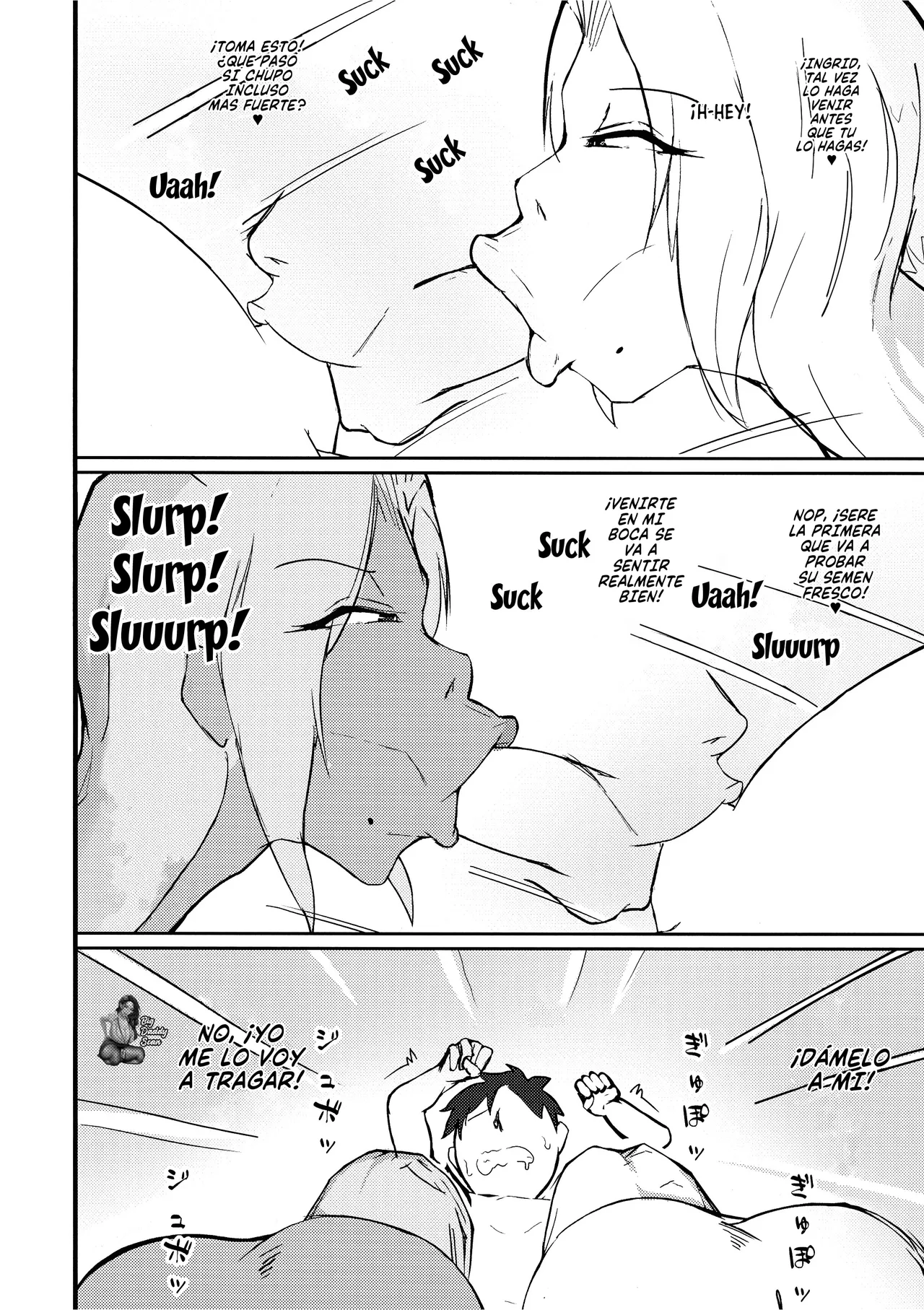 Rangiku Ingrid Hon｜Libro Erótico de Rangiku & Ingrid page 8 full