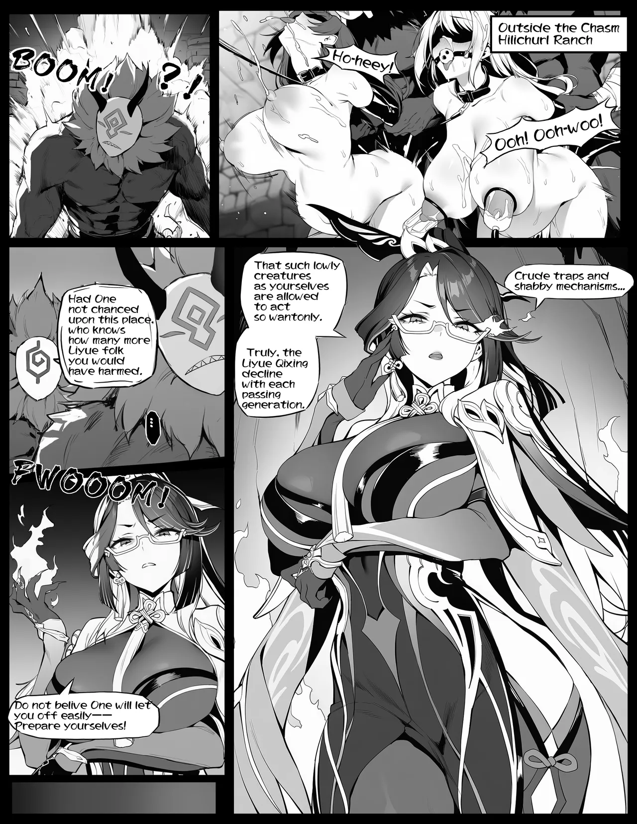 Cloud Retainer and the Hilichurls page 1 full