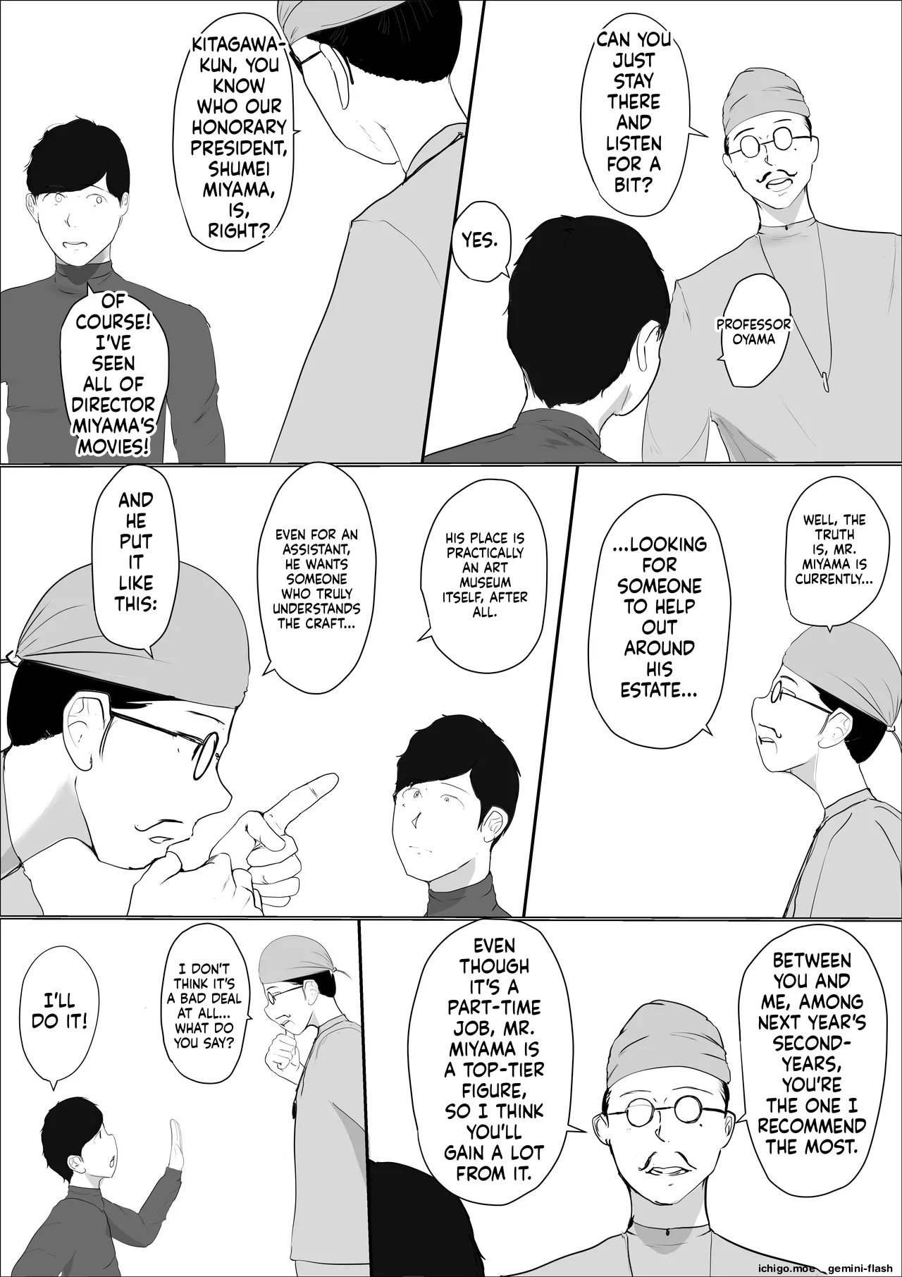 Babangida Yanagida Kiseki no Hana wa Enmu Tomo ni Kiete Yuku Zenpen | The Miracle Flower Fades Away with an Alluring Dream — Part 1 page 11 full