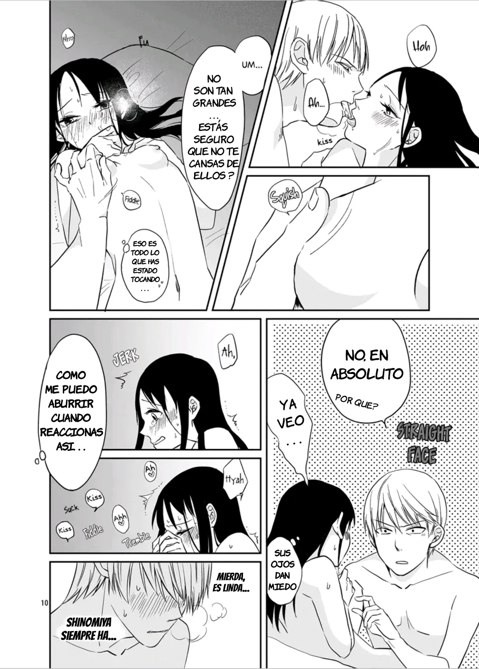 Shirogane Miyuki wa Ikasetai｜Miyuki Shirogane Quiere Hacerla Correrse page 11 full