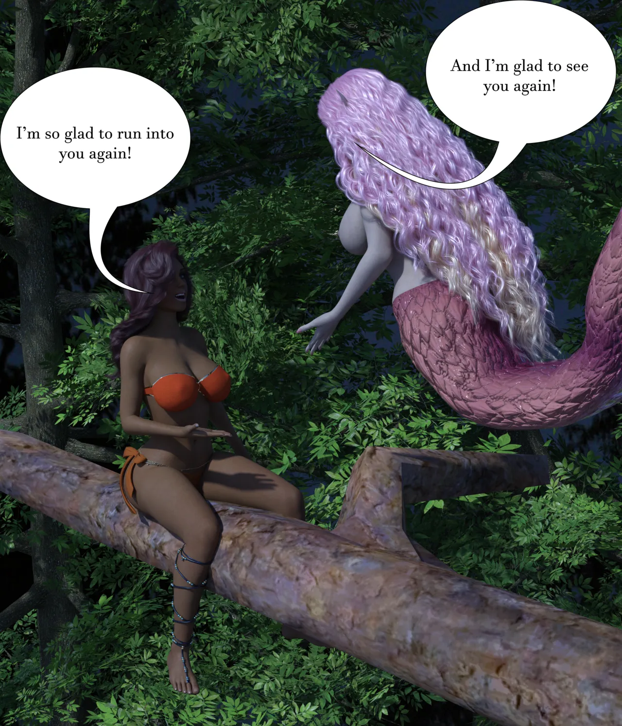 Cuddling in the Treetops page 6 full