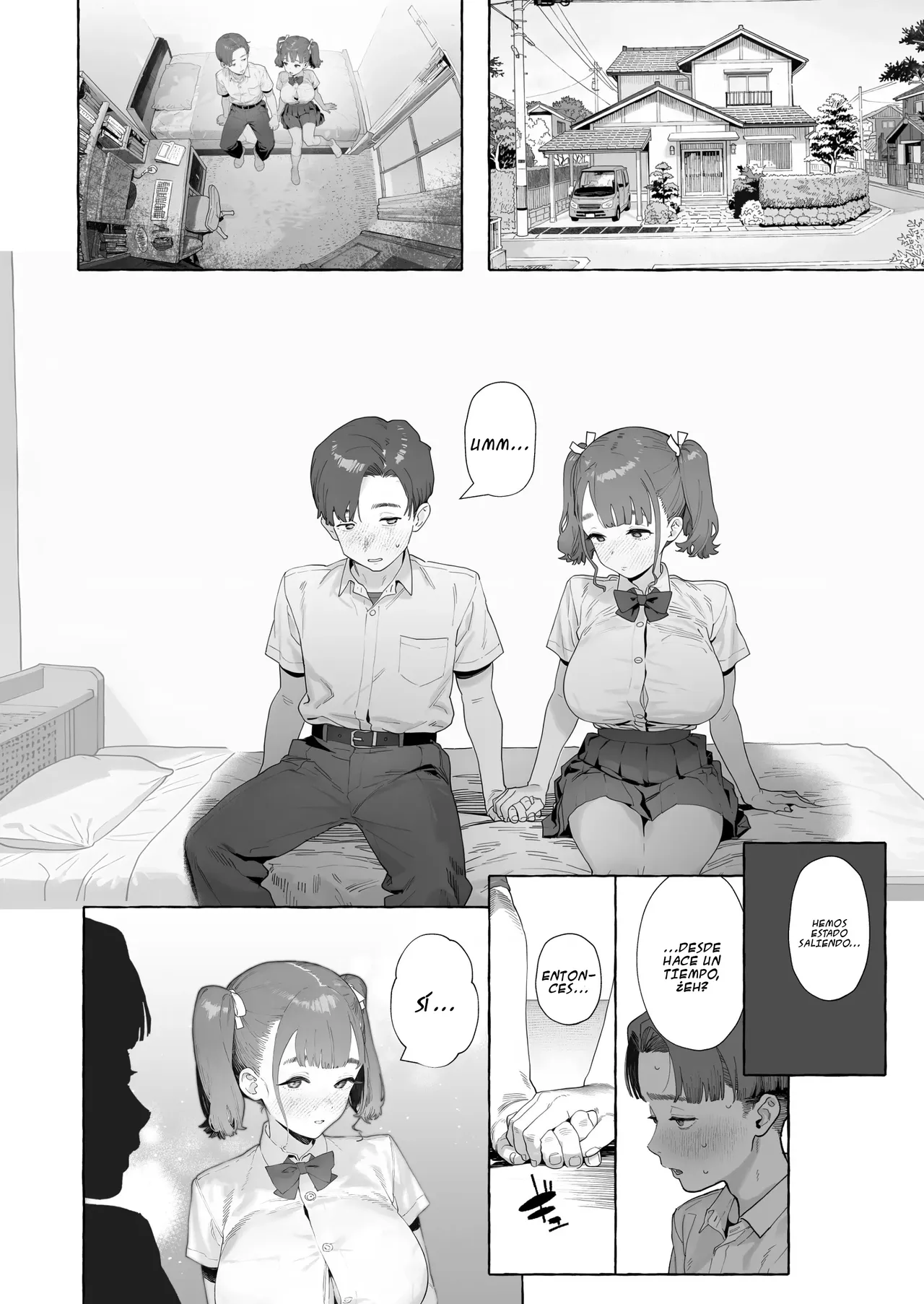 Kimi wa Oyaji no Ana｜Eres el Agujero de Mi Asqueroso Padre page 4 full