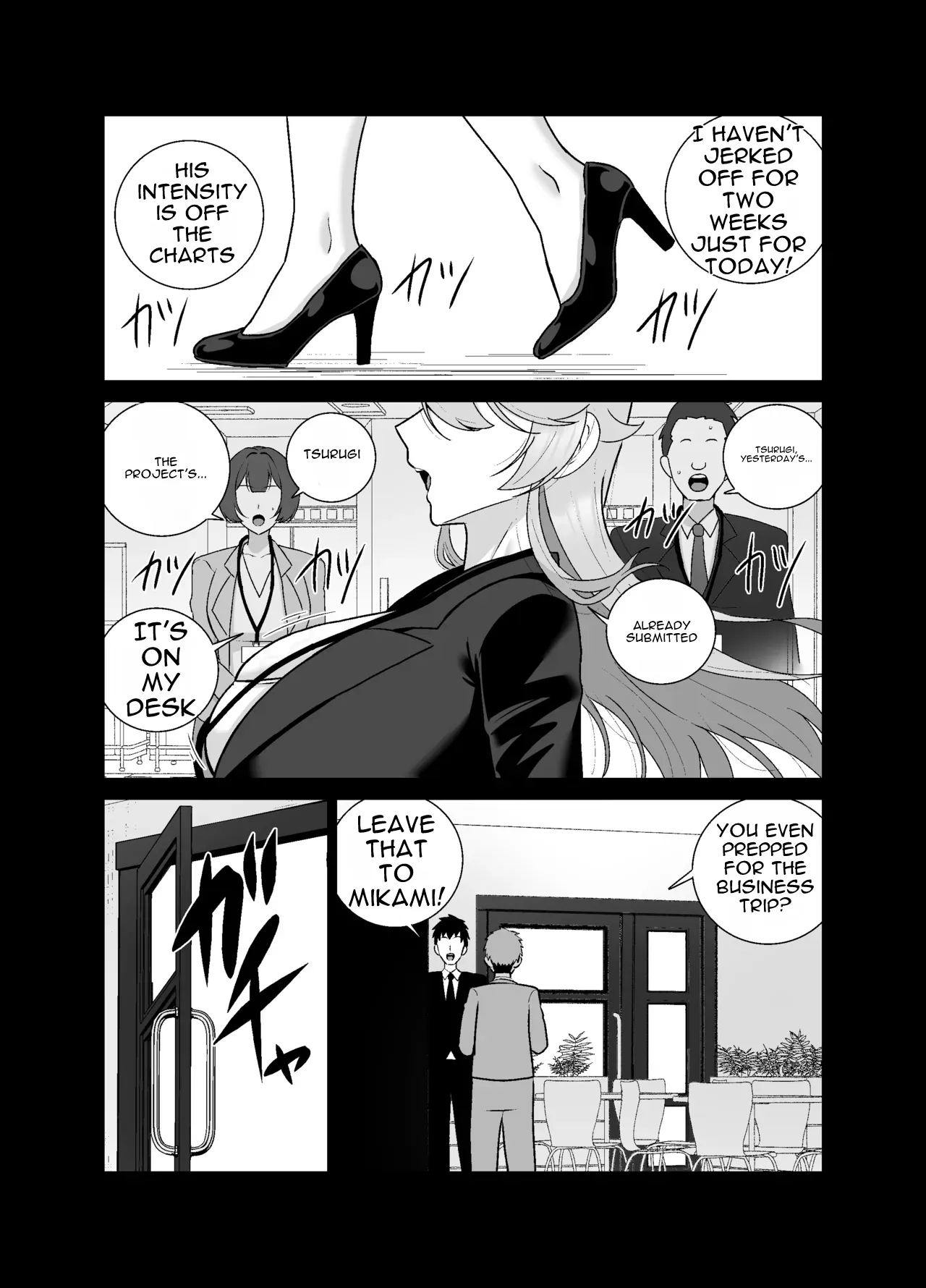 Itsumo Miken ni Shiwa o Yosete Iru Seikaku no Kitsui Babaa Senpai  wa You to Dosukebe Chijo ni Naru page 5 full